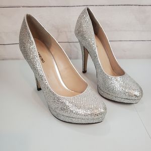 Call it spring silver high heels
